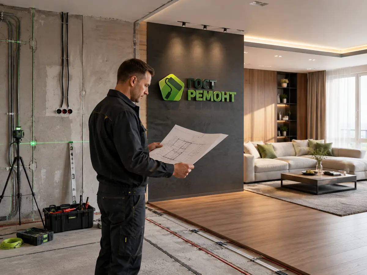 Что входит в ремонт квартиры под ключ в Дзержинске